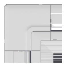 Декор. панель для кассетных 4-поточных внутр. блоков Panasonic CZ-KPU3W